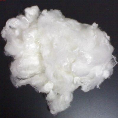 PSF Jungfrau Polyester Stapelfasern Rohweiß 1,5D/38mm Halbdunkel