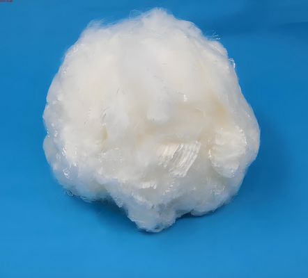 Volldunkle synthetische Acrylfasern, roh, weiß, leicht für Fälschungen